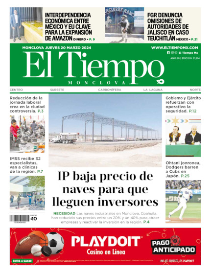 Edición impresa, hoja 1