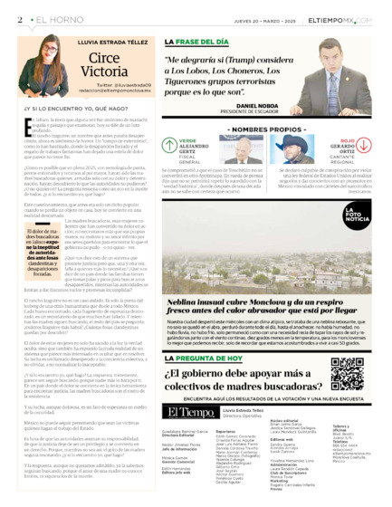 Edición impresa, hoja 2