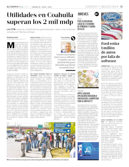 Edición impresa, hoja 11