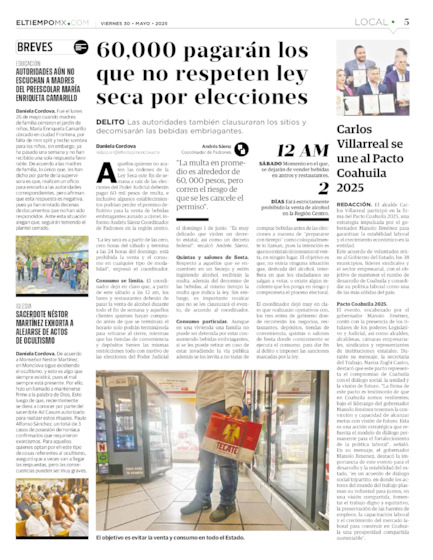Edición impresa, hoja 5