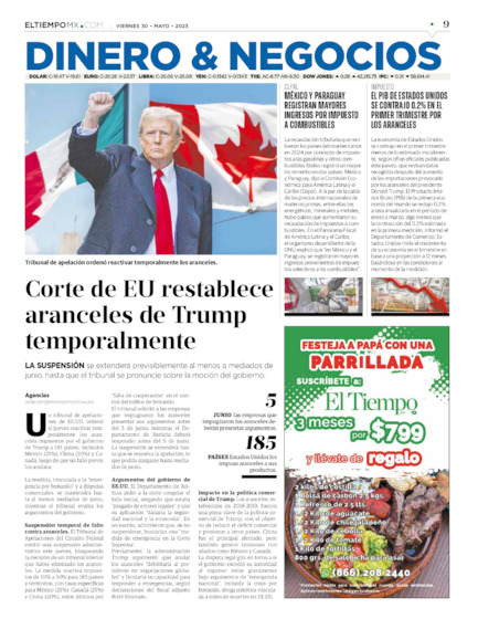 Edición impresa, hoja 9