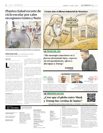Edición impresa, hoja 2