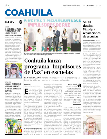 Edición impresa, hoja 12