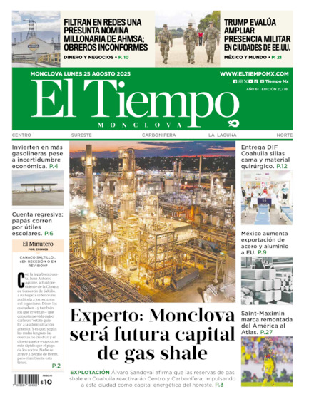 Edición impresa, hoja 1