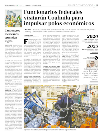 Edición impresa, hoja 11
