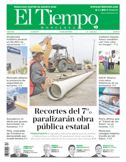 Edición impresa, hoja 1