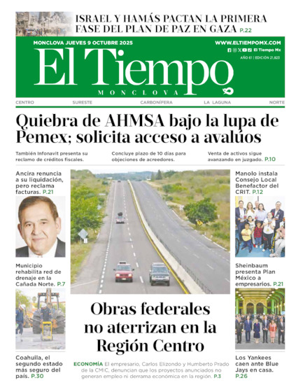 Edición impresa, hoja 1