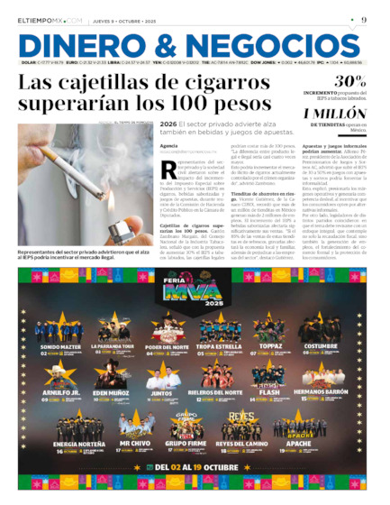 Edición impresa, hoja 9