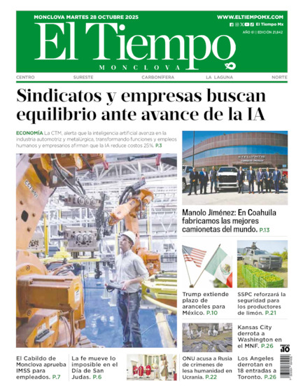 Edición impresa, hoja 1