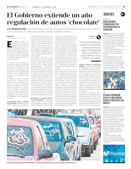 Edición impresa, hoja 11