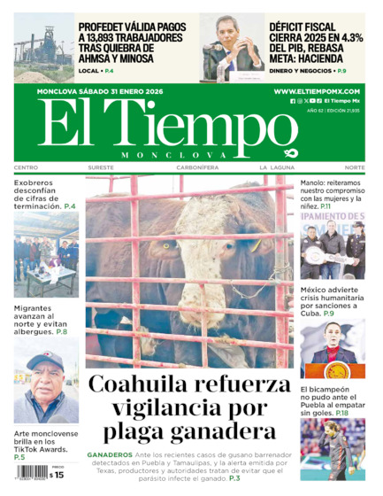 Edición impresa, hoja 1