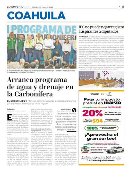 Edición impresa, hoja 11