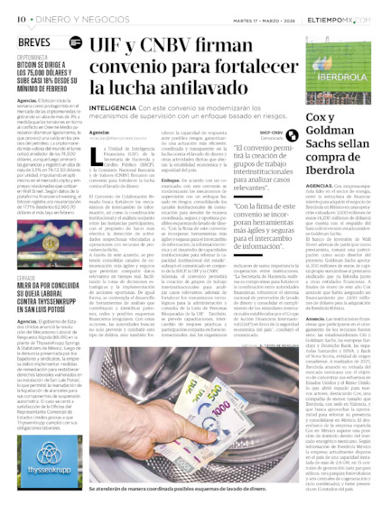 Edición impresa, hoja 10