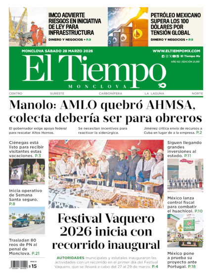 Edición impresa, hoja 1