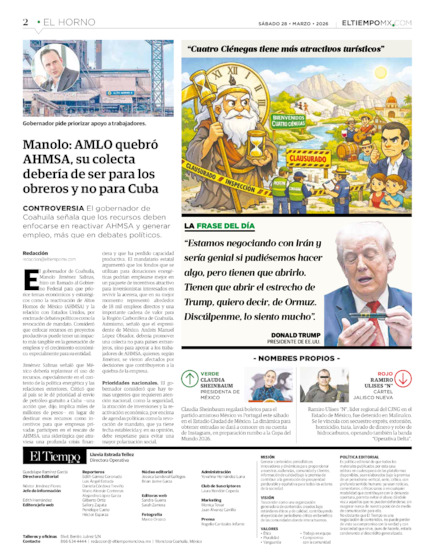 Edición impresa, hoja 2