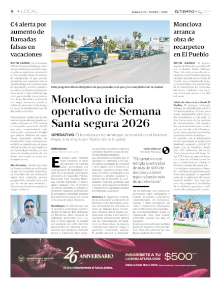 Edición impresa, hoja 8