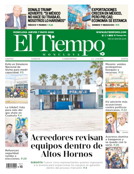 Edición impresa, hoja 1