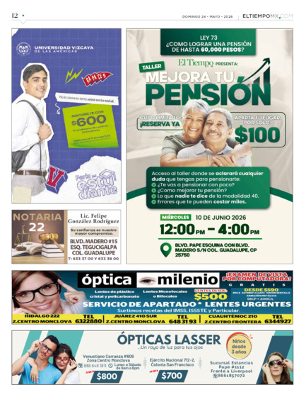 Edición impresa, hoja 12
