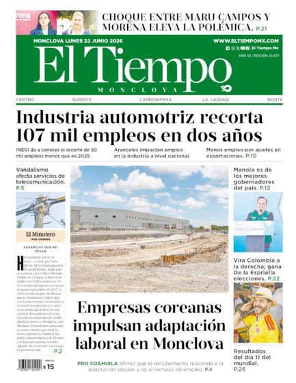 Edición impresa, hoja 1