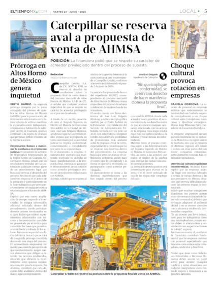 Edición impresa, hoja 5