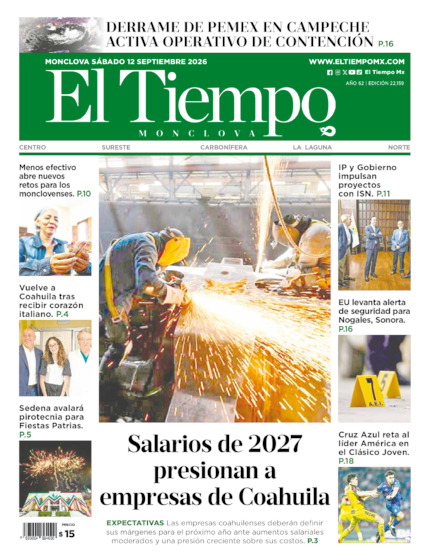 Edición impresa, hoja 1