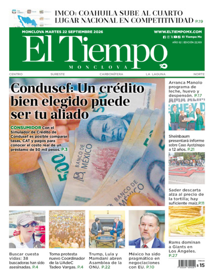 Edición impresa, hoja 1