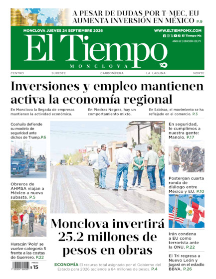 Edición impresa, hoja 1